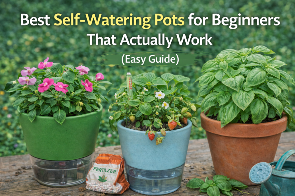 best self watering pots for beginners