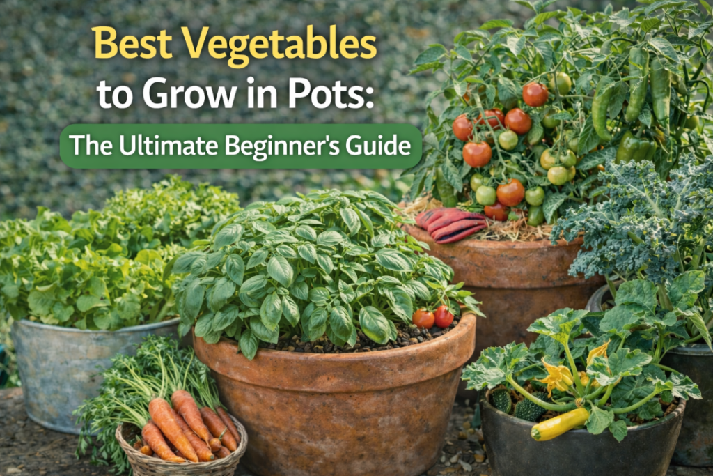 best vegetables to grow in pots
