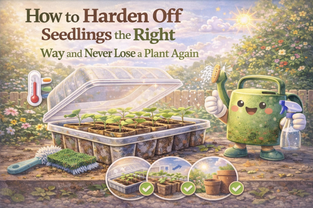 How to Harden Off Seedlings the Right Way and Never Lose a Plant Again how to harden off seedlings for container gardens